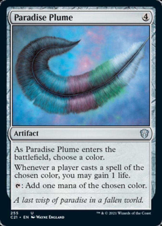 Paradise Plume [Commander 2021] | Magic Magpie