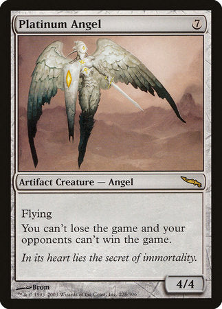 Platinum Angel [Mirrodin] | Magic Magpie