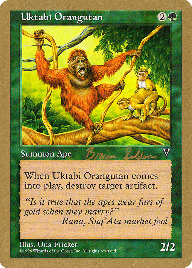Uktabi Orangutan (Brian Selden) [World Championship Decks 1998] | Magic Magpie