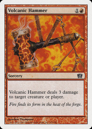 Volcanic Hammer [Eighth Edition] | Magic Magpie