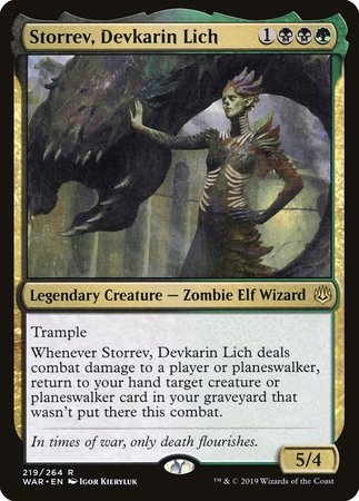 Storrev, Devkarin Lich [War of the Spark] | Magic Magpie