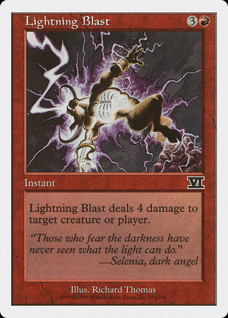 Lightning Blast [Classic Sixth Edition] | Magic Magpie