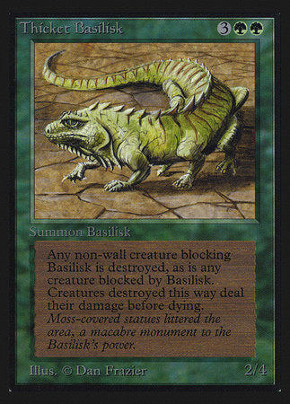 Thicket Basilisk (IE) [Intl. Collectors’ Edition] | Magic Magpie