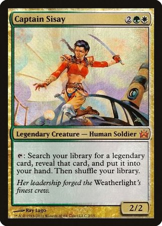 Captain Sisay [From the Vault: Legends] | Magic Magpie