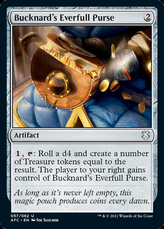 Bucknard's Everfull Purse [Dungeons & Dragons: Adventures in the Forgotten Realms Commander] | Magic Magpie