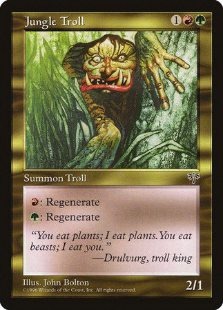 Jungle Troll [Mirage] | Magic Magpie