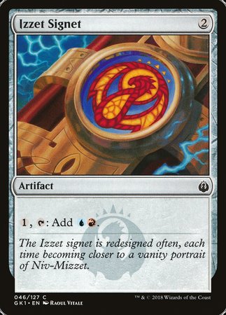 Izzet Signet [GRN Guild Kit] | Magic Magpie