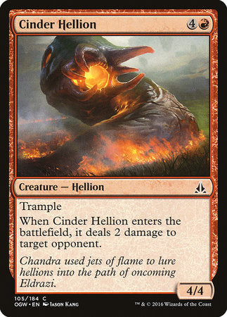 Cinder Hellion [Oath of the Gatewatch] | Magic Magpie