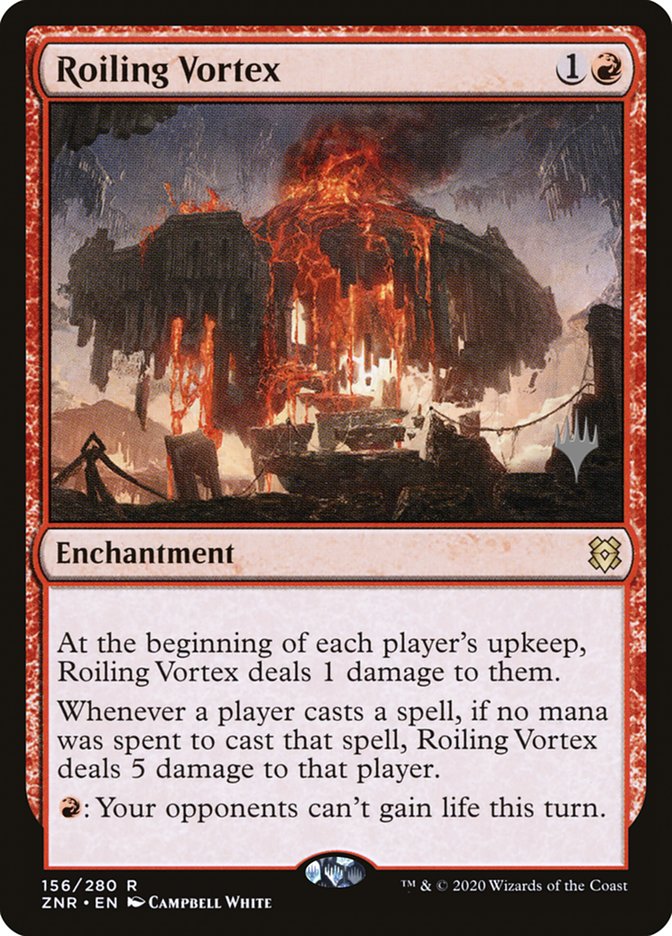 Roiling Vortex (Promo Pack) [Zendikar Rising Promos] | Magic Magpie