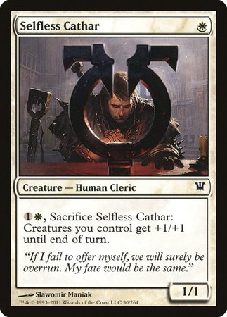 Selfless Cathar [Innistrad] | Magic Magpie