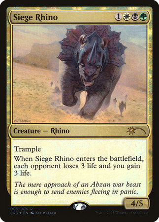 Siege Rhino [Magic Origins Clash Pack] | Magic Magpie