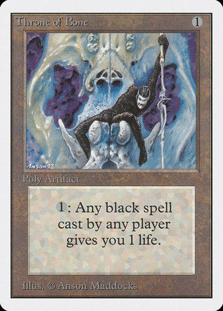Throne of Bone [Unlimited Edition] | Magic Magpie