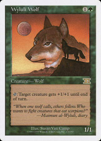 Wyluli Wolf [Classic Sixth Edition] | Magic Magpie
