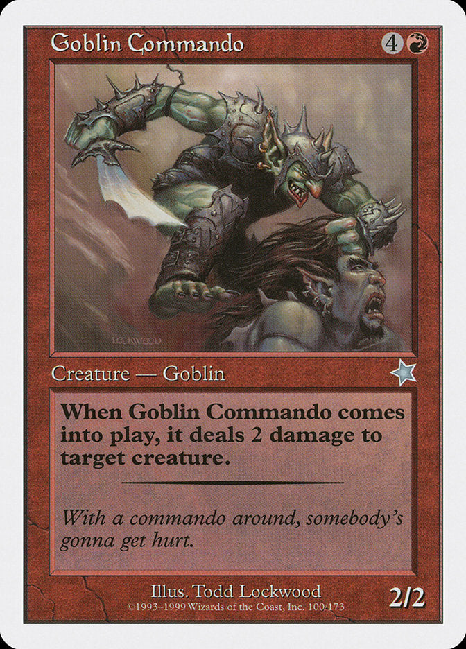 Goblin Commando [Starter 1999] | Magic Magpie