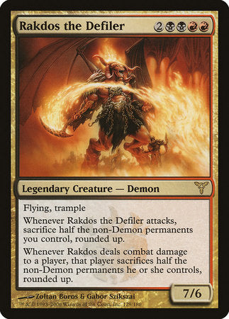 Rakdos the Defiler [Dissension] | Magic Magpie