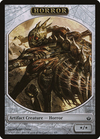 Horror Token [Mirrodin Besieged Tokens] | Magic Magpie