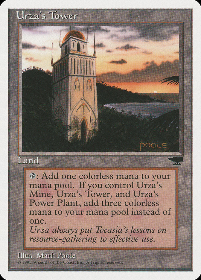 Urza's Tower (Sunset) [Chronicles] | Magic Magpie