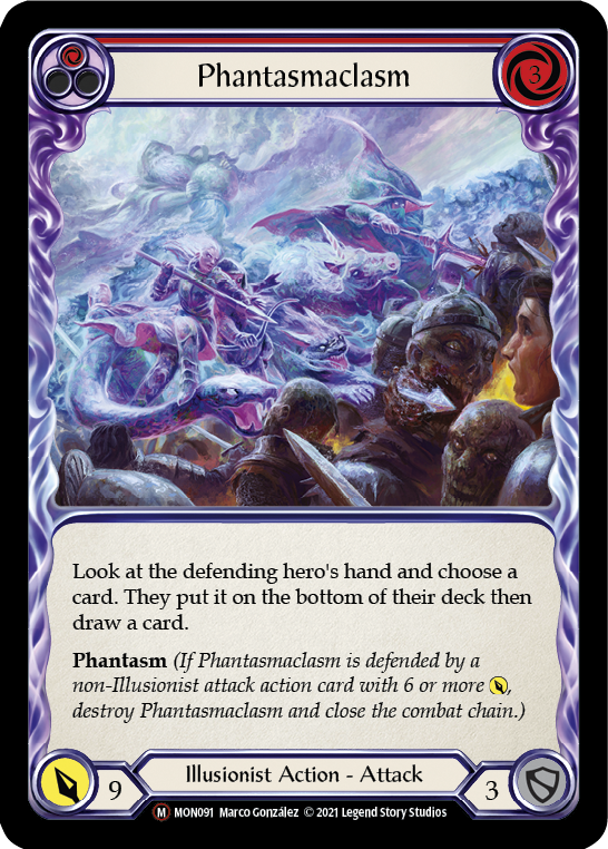 Phantasmaclasm (Rainbow Foil) [U-MON091-RF] Unlimited Rainbow Foil | Magic Magpie