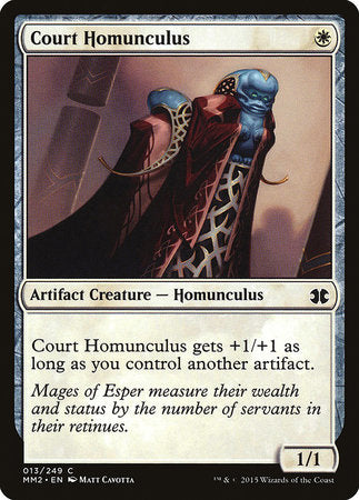 Court Homunculus [Modern Masters 2015] | Magic Magpie