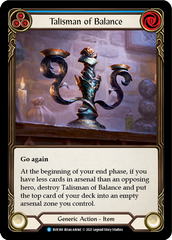 Talisman of Balance [EVR188] (Everfest)  1st Edition Cold Foil | Magic Magpie