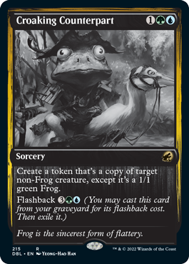 Croaking Counterpart [Innistrad: Double Feature] | Magic Magpie