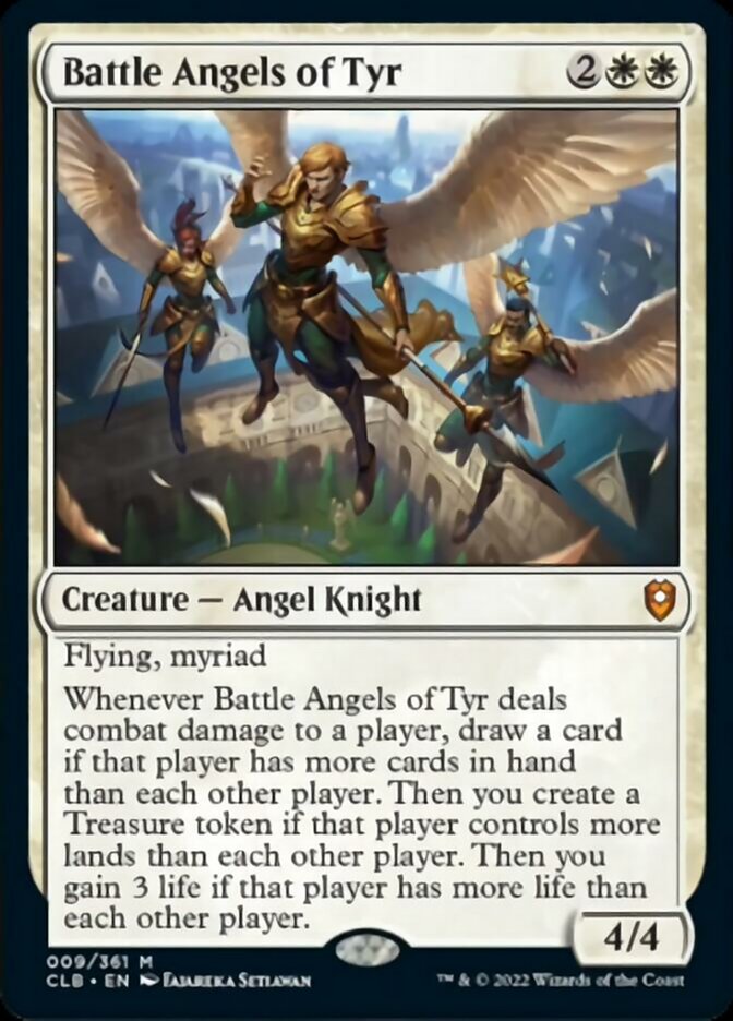 Battle Angels of Tyr [Commander Legends: Battle for Baldur's Gate] | Magic Magpie