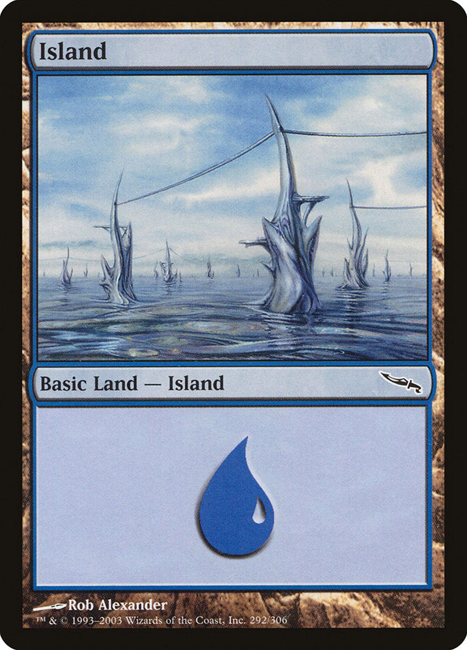 Island (292) [Mirrodin] | Magic Magpie