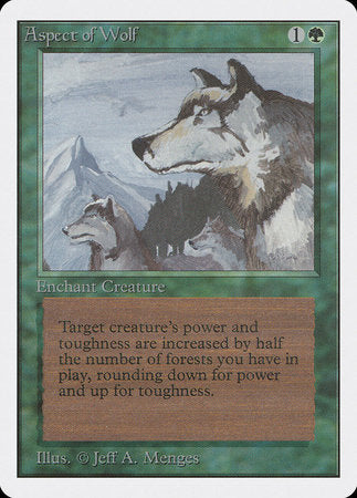 Aspect of Wolf [Unlimited Edition] | Magic Magpie