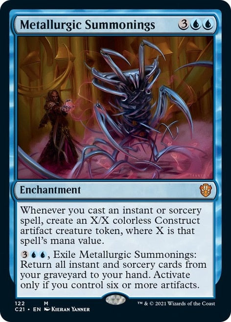 Metallurgic Summonings [Commander 2021] | Magic Magpie