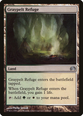 Graypelt Refuge [Planechase 2012] | Magic Magpie