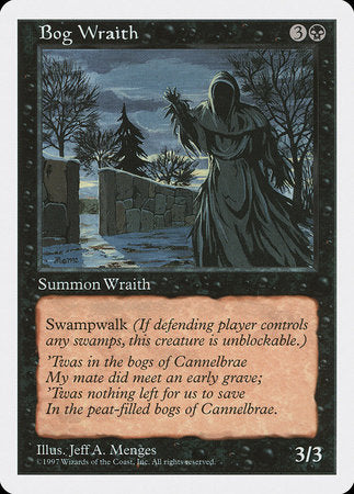 Bog Wraith [Fifth Edition] | Magic Magpie