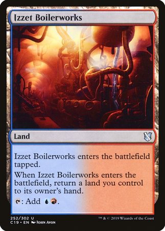 Izzet Boilerworks [Commander 2019] | Magic Magpie