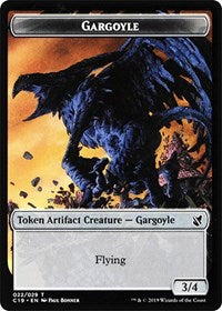 Gargoyle // Egg Double-sided Token [Commander 2019 Tokens] | Magic Magpie