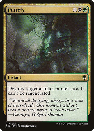 Putrefy [Commander 2016] | Magic Magpie