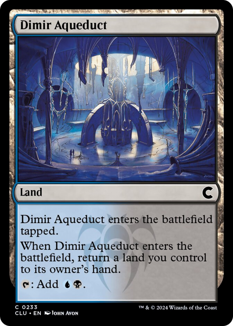 Dimir Aqueduct [Ravnica: Clue Edition] | Magic Magpie