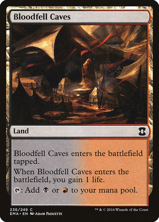Bloodfell Caves [Eternal Masters] | Magic Magpie