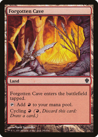 Forgotten Cave [Commander 2013] | Magic Magpie