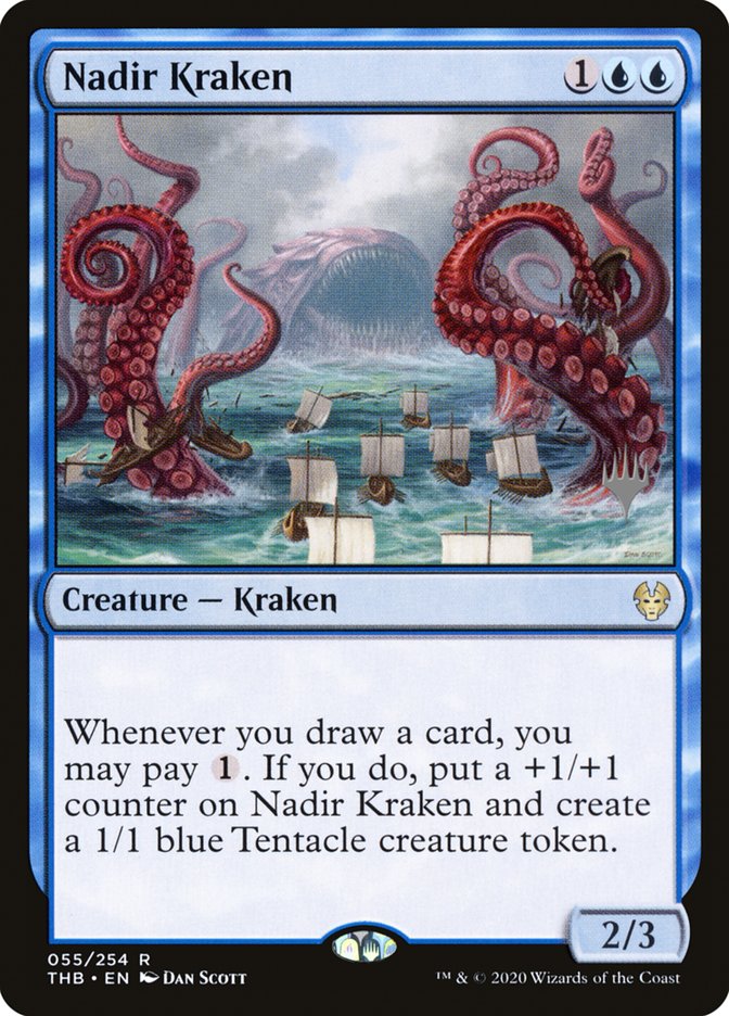 Nadir Kraken (Promo Pack) [Theros Beyond Death Promos] | Magic Magpie