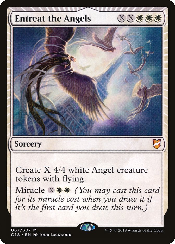 Entreat the Angels [Commander 2018] | Magic Magpie