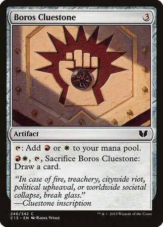 Boros Cluestone [Commander 2015] | Magic Magpie