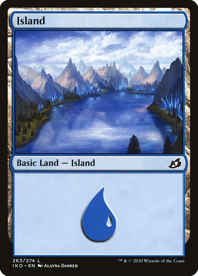 Island (263) [Ikoria: Lair of Behemoths] | Magic Magpie
