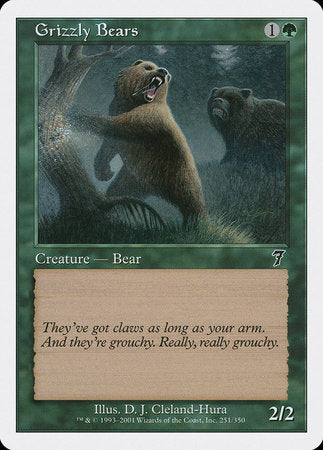 Grizzly Bears [Seventh Edition] | Magic Magpie