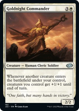 Goldnight Commander [Jumpstart 2022] | Magic Magpie