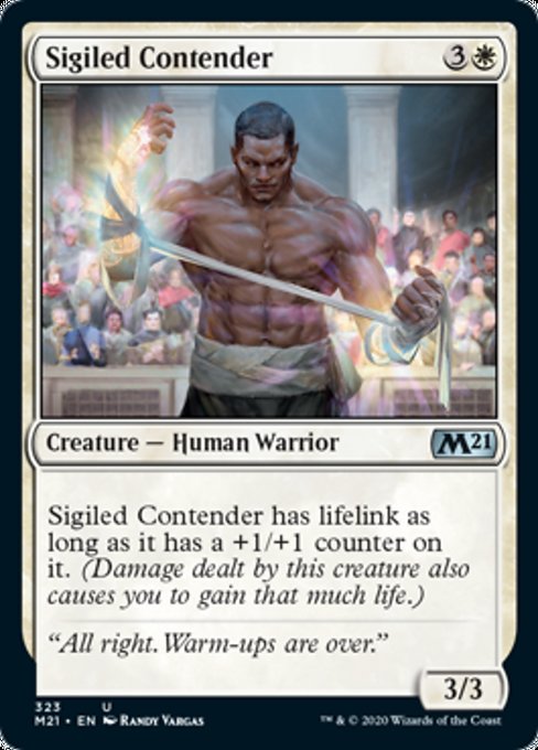 Sigiled Contender [Core Set 2021] | Magic Magpie