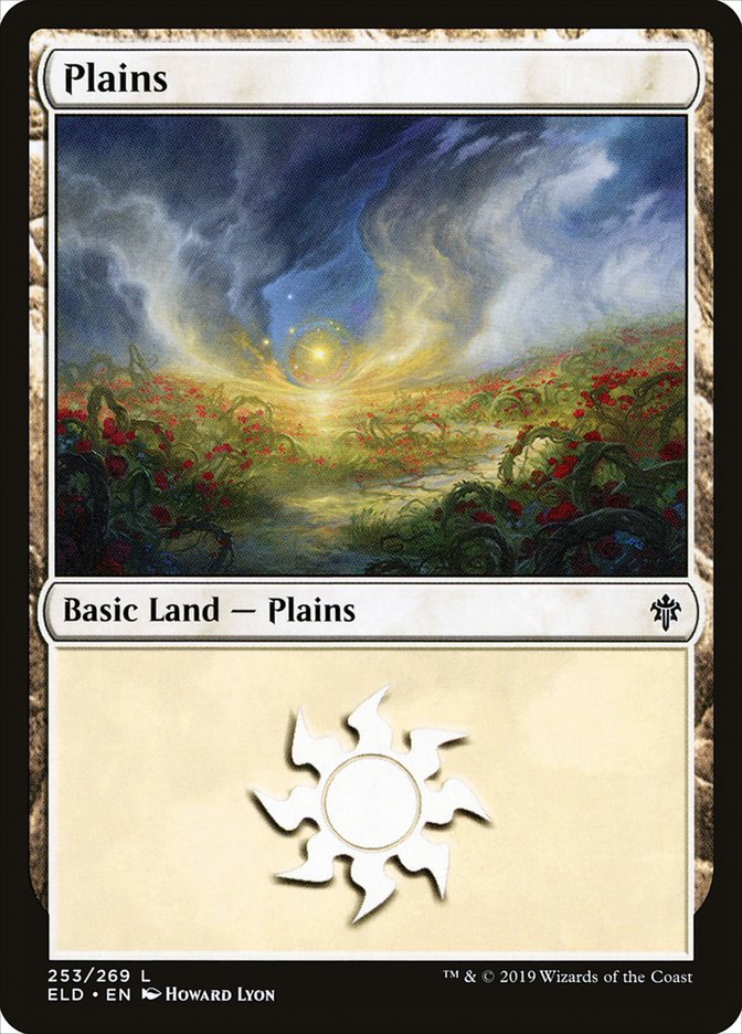 Plains (253) [Throne of Eldraine] | Magic Magpie