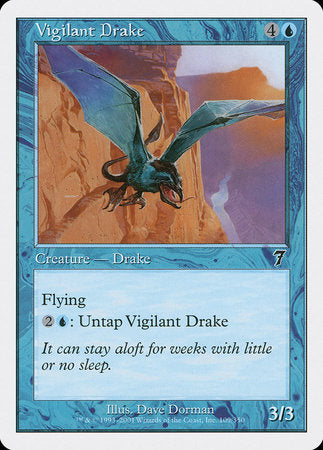 Vigilant Drake [Seventh Edition] | Magic Magpie