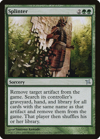 Splinter [Betrayers of Kamigawa] | Magic Magpie