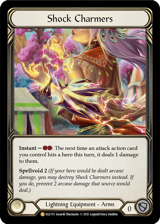 Shock Charmers [ELE173] (Tales of Aria)  1st Edition Cold Foil | Magic Magpie