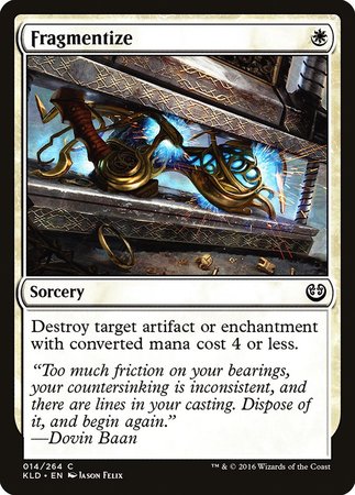 Fragmentize [Kaladesh] | Magic Magpie