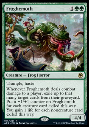 Froghemoth (Promo Pack) [Dungeons & Dragons: Adventures in the Forgotten Realms Promos] | Magic Magpie